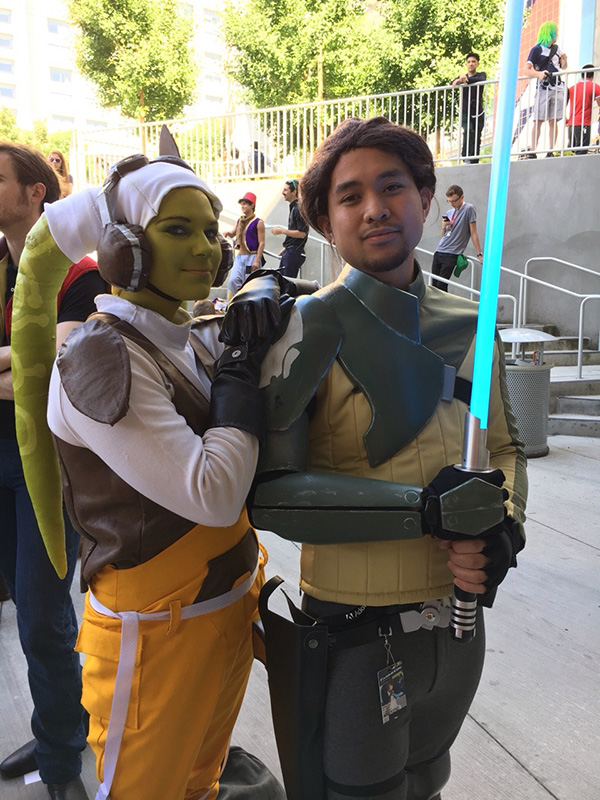 Star Wars Rebels: Hera Syndulla and Kanan Jarrus