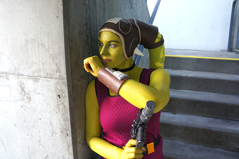 Costume created for Hera Syndulla from the animated series Star Wars Rebels...