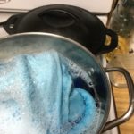 Into the dye pot!